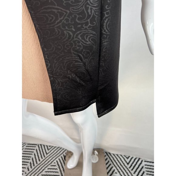 Kimono Styled custom Made Jacket Size Lg Black Neoprene - Picture 12 of 16